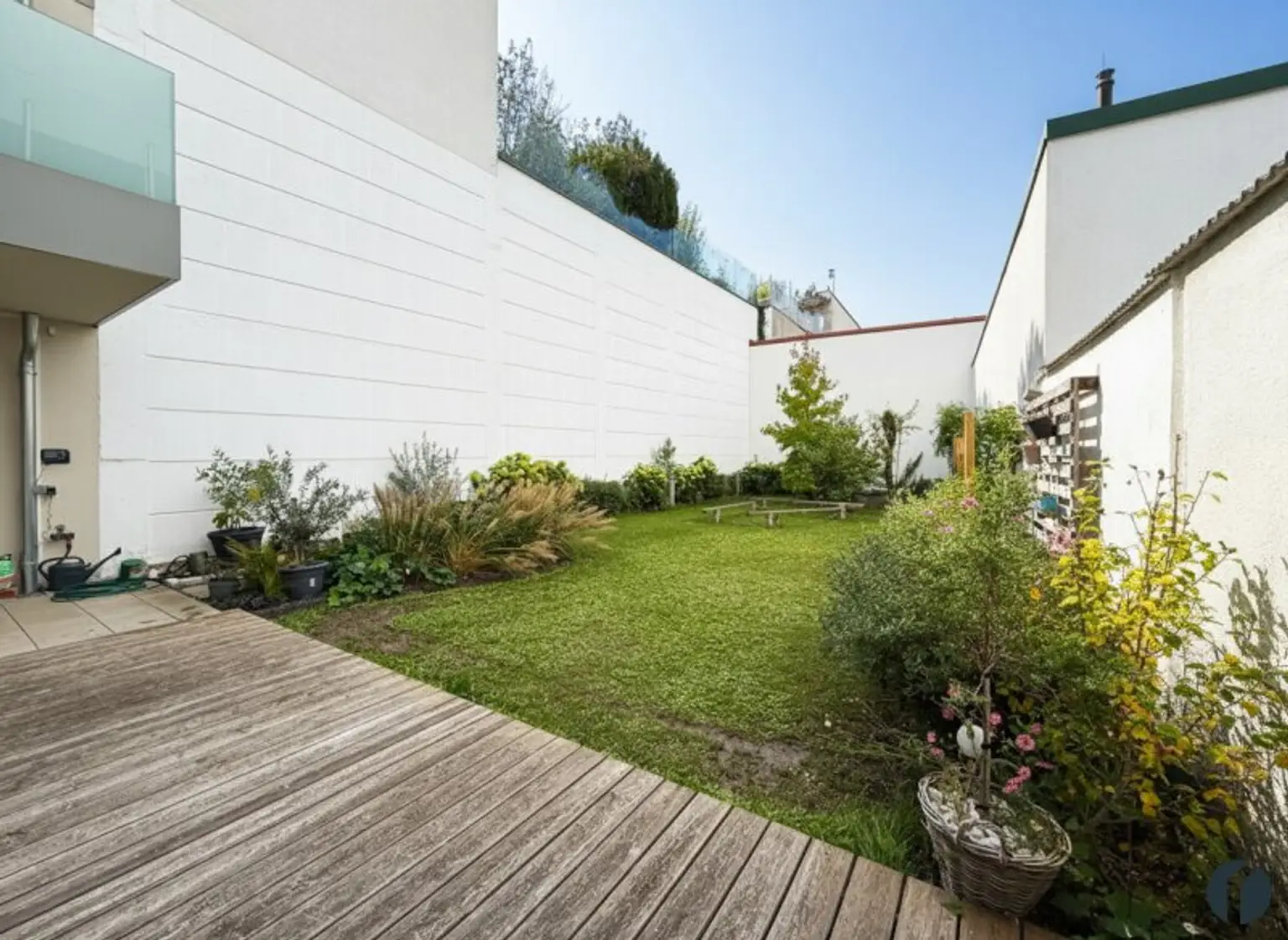 Klimatisierte 2-Zimmer-Wohnung mit Terrasse und Gemeinschaftsgarten im Herzen von Tulln