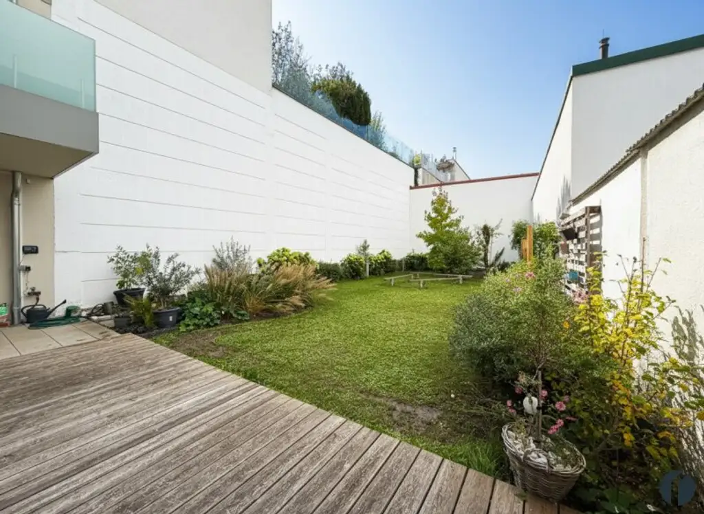Klimatisierte 2-Zimmer-Wohnung mit Terrasse und Gemeinschaftsgarten im Herzen von Tulln