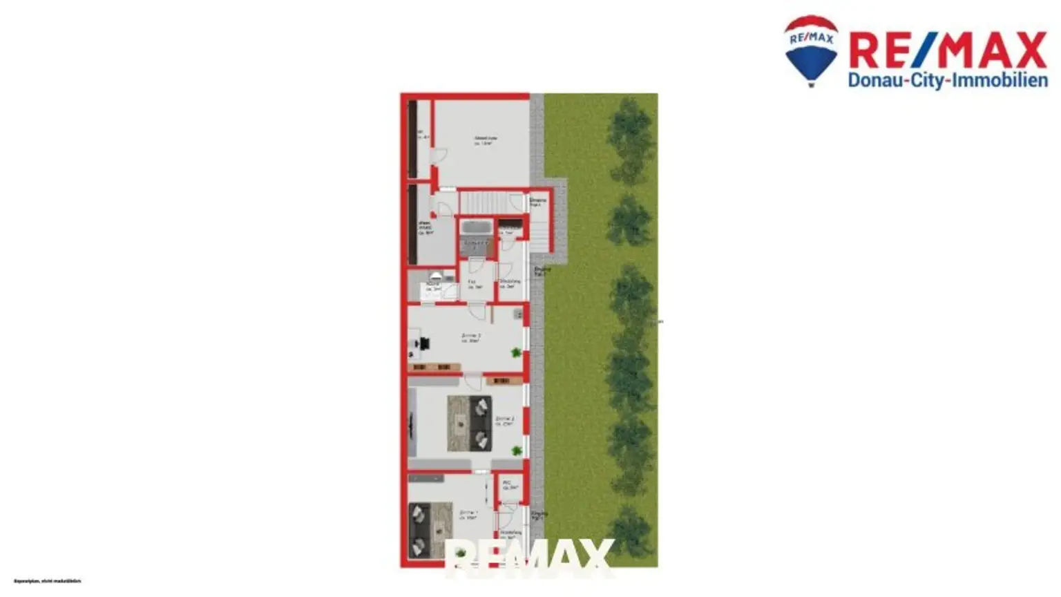Plan Erdgeschoss