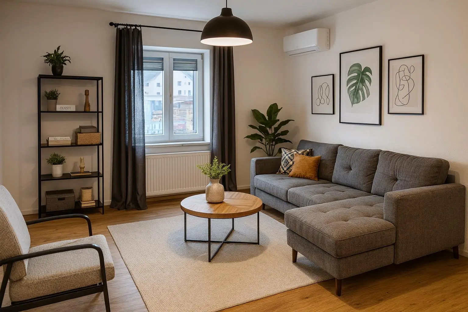 Wohnung - Landeck - Wohnzimmer Visualisierung