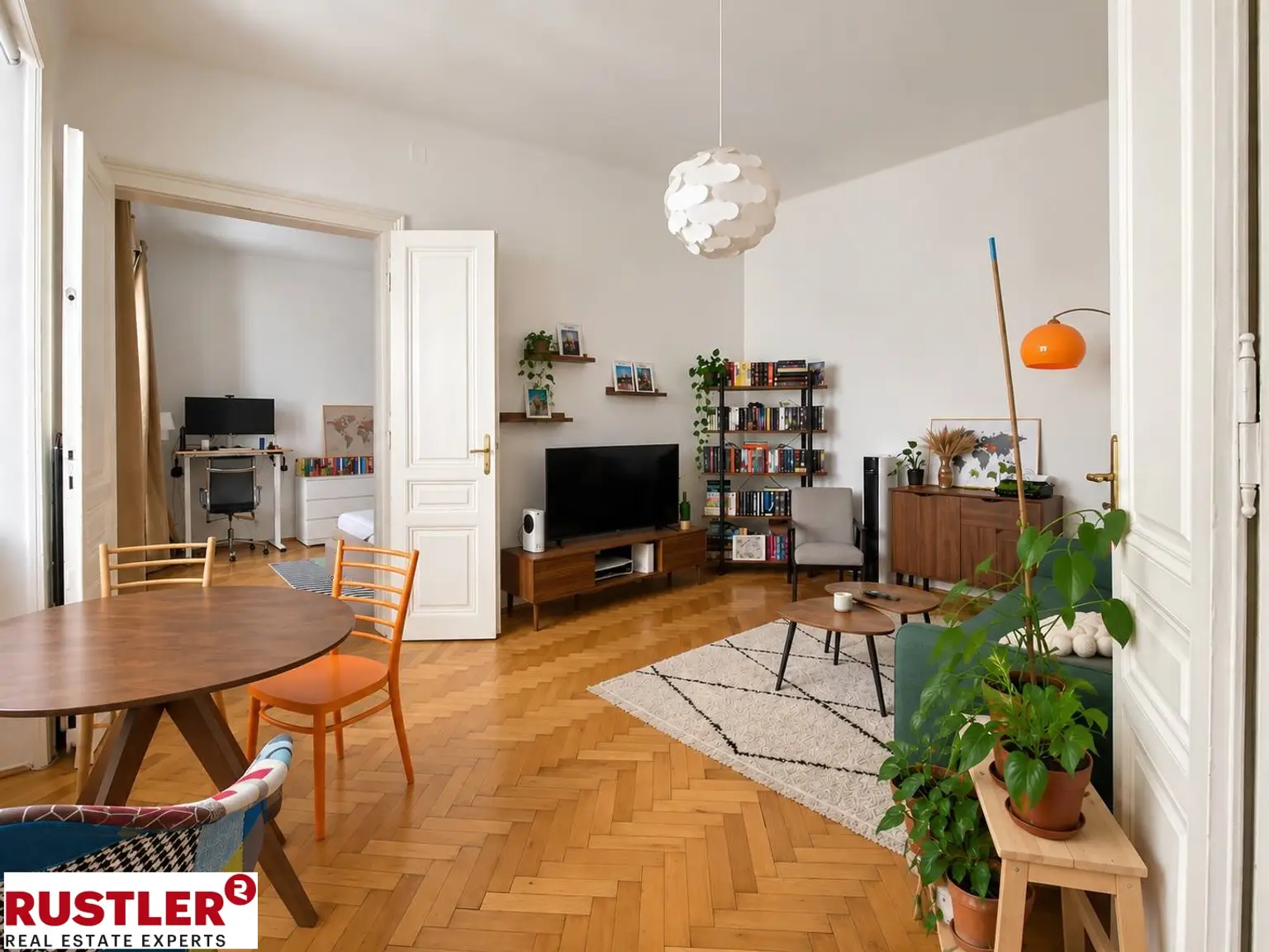 Essbereich aufgeräum