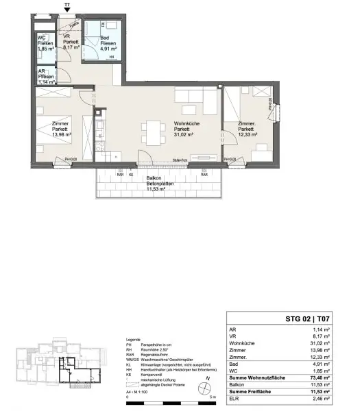Neues Projekt in der Schwarzelackenau beim Marchfeldkanal - noch 17 Einheiten verfügbar!