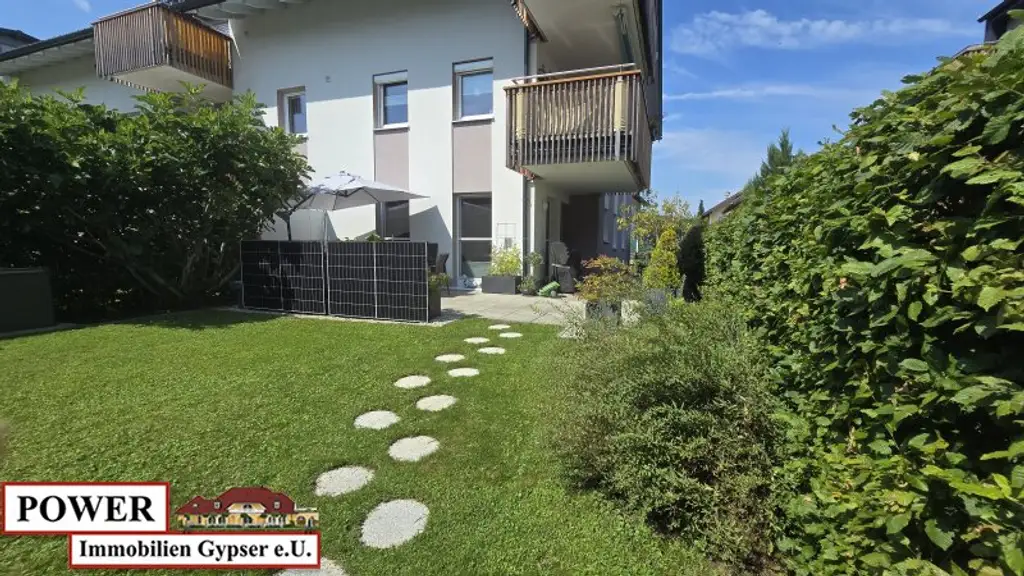 Traumhafte Gartenwohnung im Herzen von Seeham – 4 Zimmer, große Terrasse!