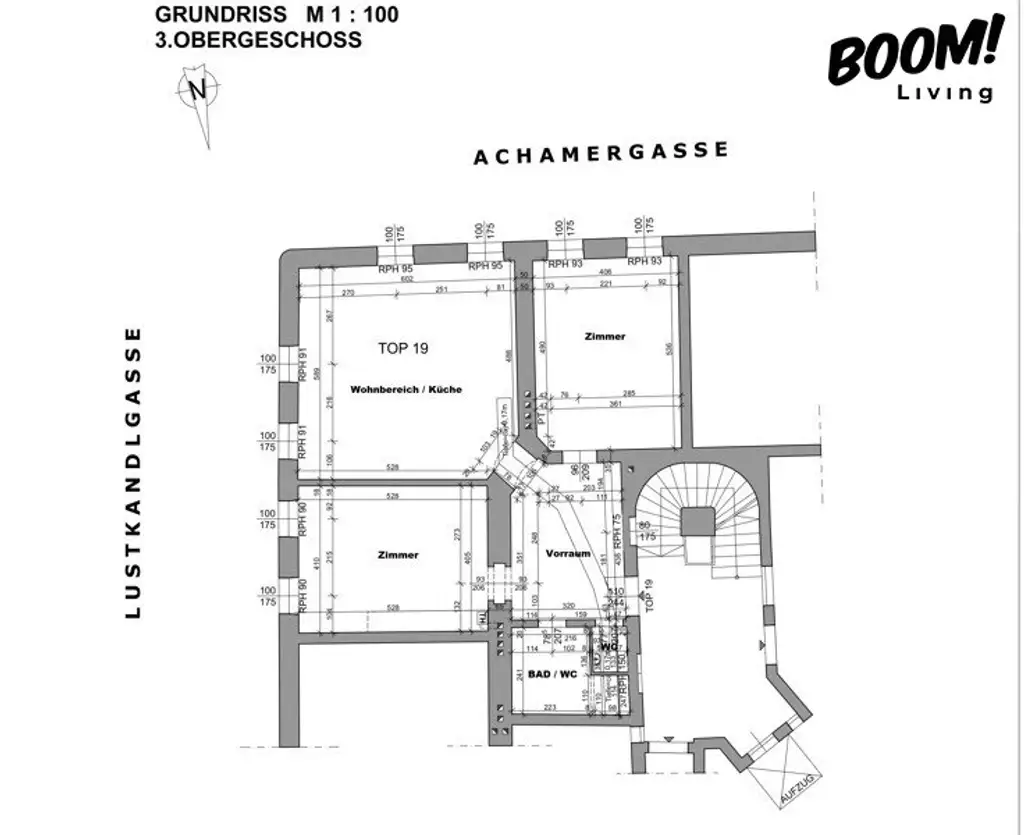 Altbaujuwel im 9. Bezirk – hochwertig sanierter Altbau mit Flair // 104m2  //  3 ZIMMER