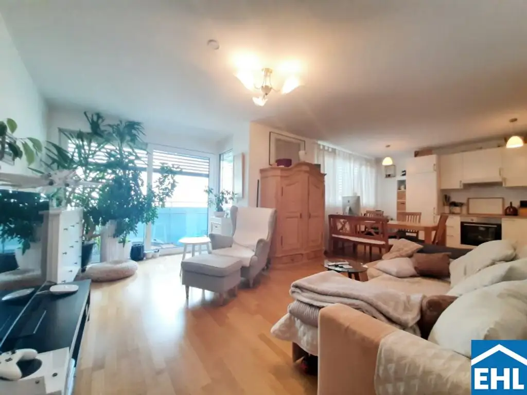 Moderne 3-Zimmer-Wohnung mit Balkon und Garagenstellplatz