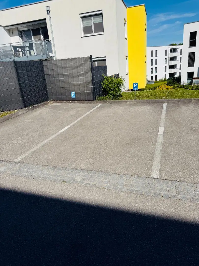 privater Parkplatz