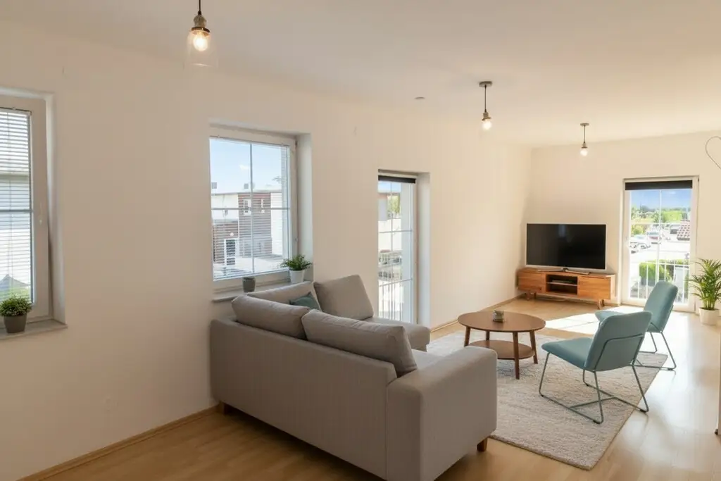 MIETWOHNUNG in SCHNELLBAHNNÄHE mit Fußbodenheizung, Parkplatz und großem Kellerabteil -> Saniert!