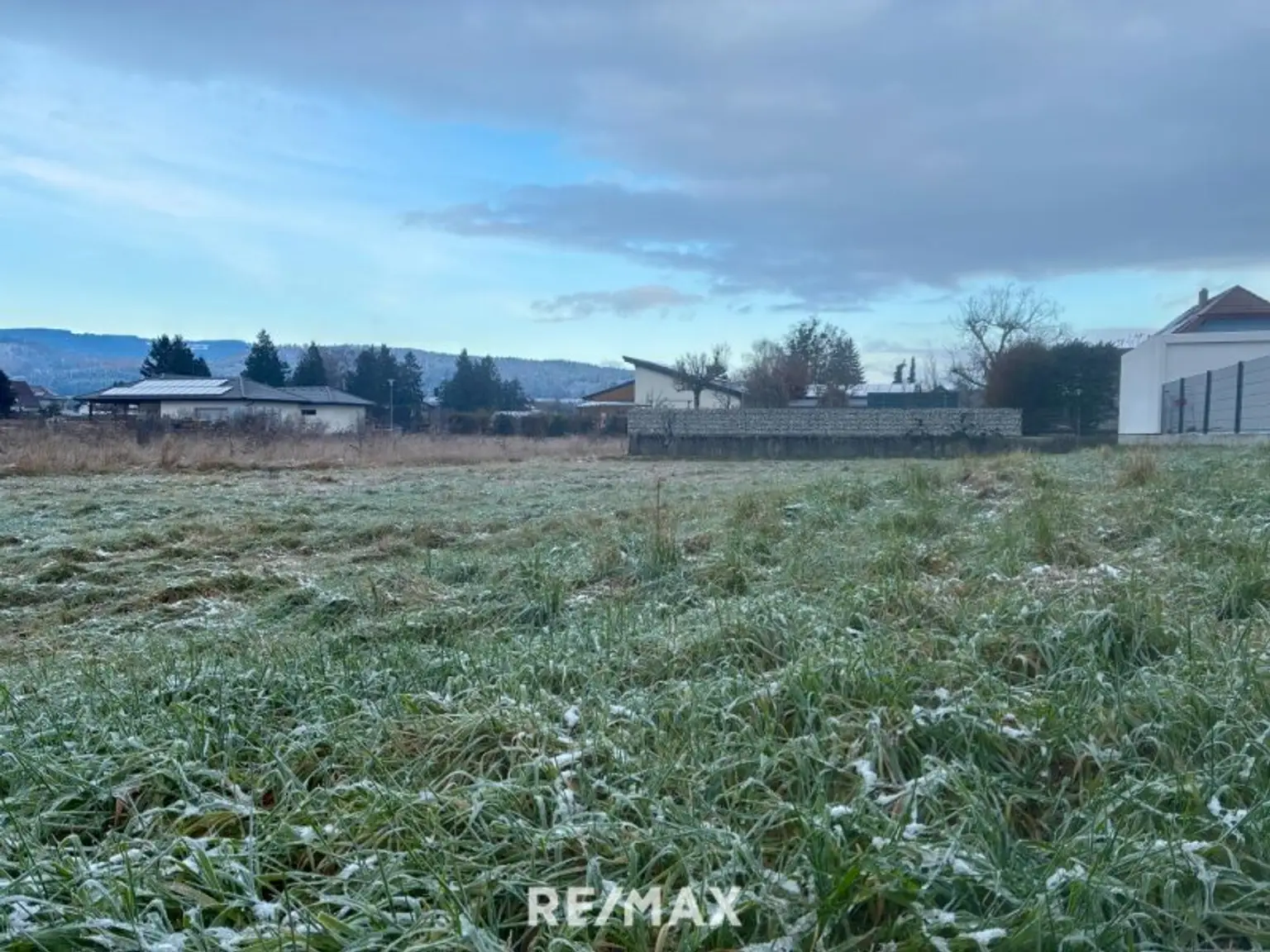Randlage in Pöchlarn, auch im Winter schön