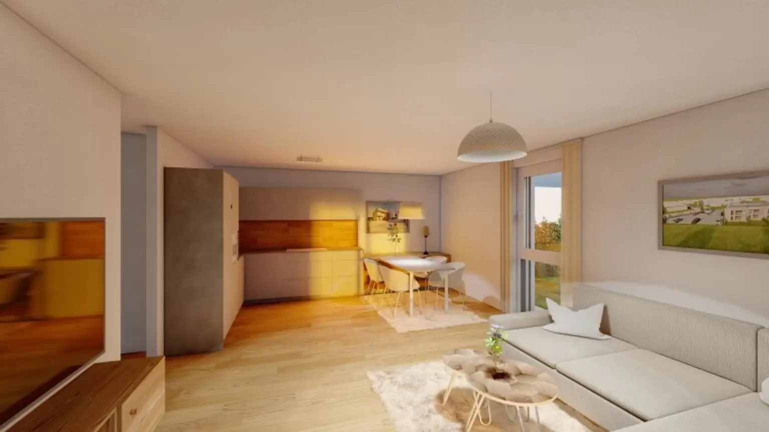 ENERGIESPARENDE NEUBAUWOHNUNG MIT SÜDTERRASSE