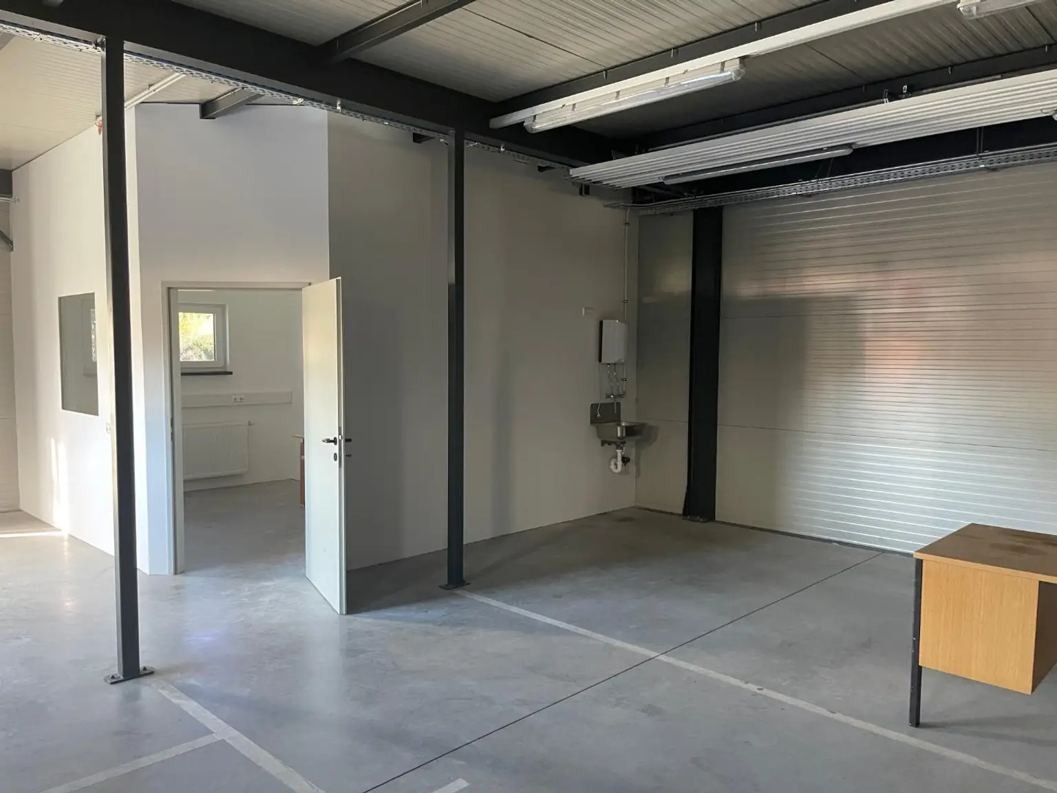 Büro in der Halle