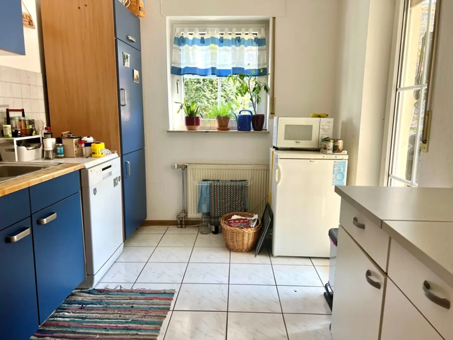Blick in die Küche