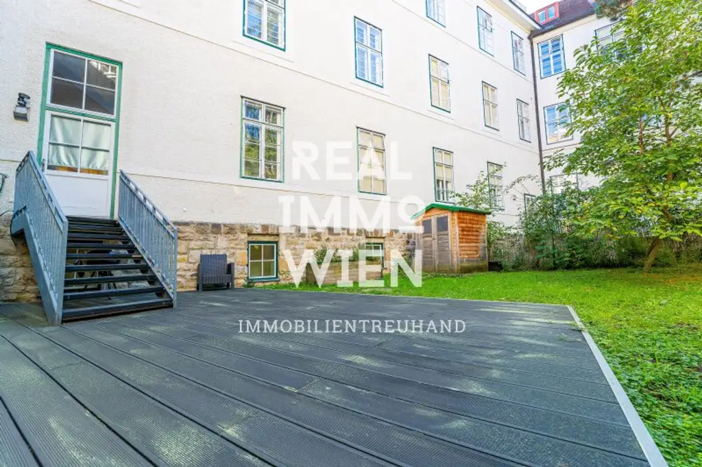 Exklusive Rarität Wohnung in 1190 Wien mit Garten und Loggia