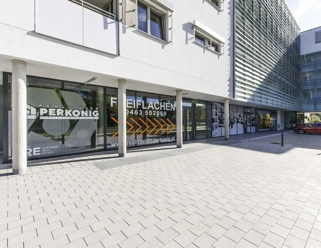 Neubau-Geschäftsflächen in zentrumsnaher Lage von Klagenfurt