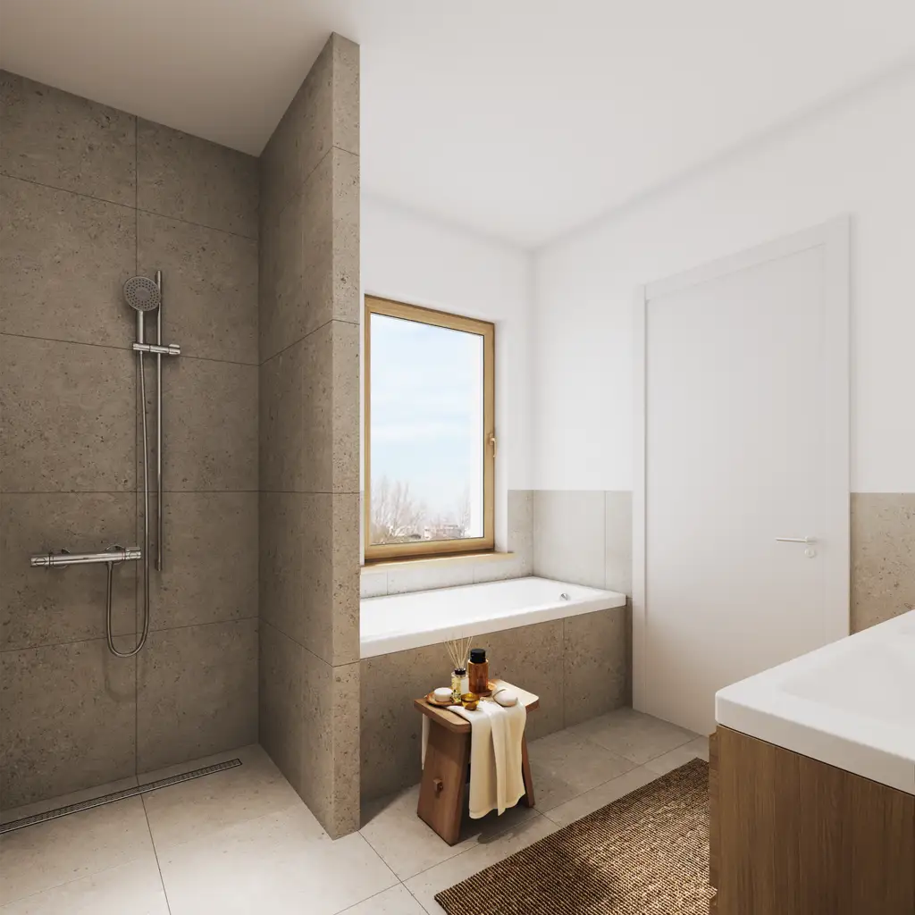 Ihr neues Zuhause im Projekt „Am See“ – Reihenhaus mit Terrasse und Garten