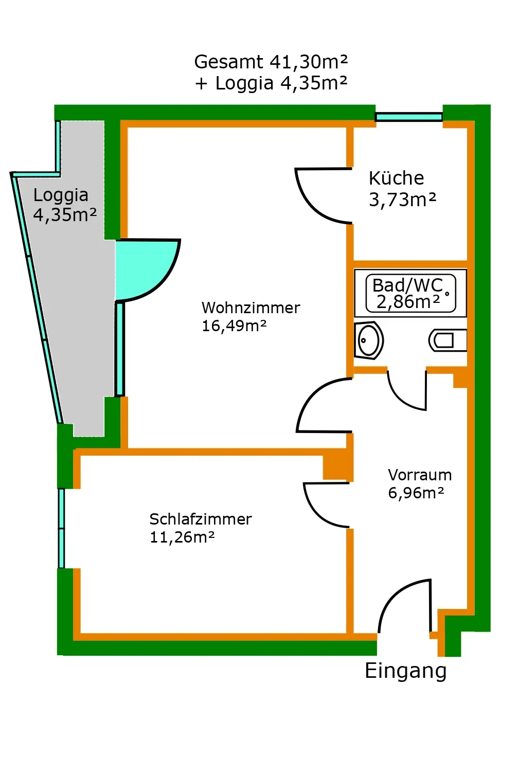 Hier will ich sein in Wiener Neudorf, gartenseitige Wohnung! + Loggia! Optional mit Garage!