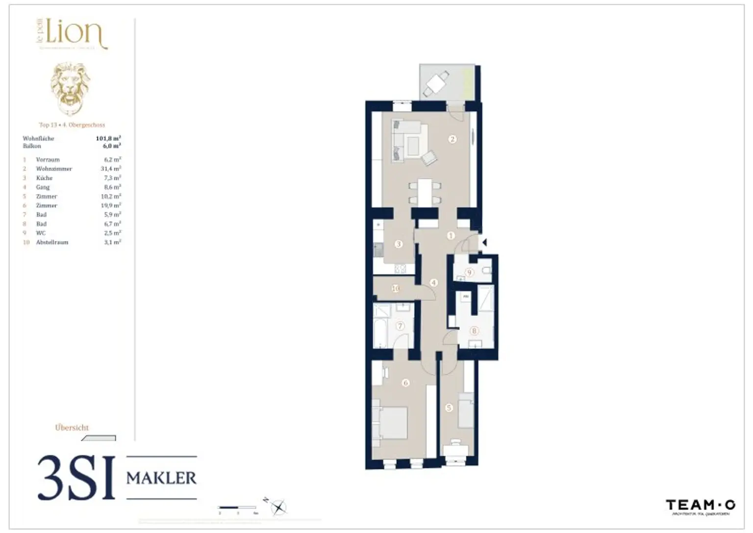 Altbau-Luxus: Hochwertig renoviert, zentral gelegen, stilvoll wohnen