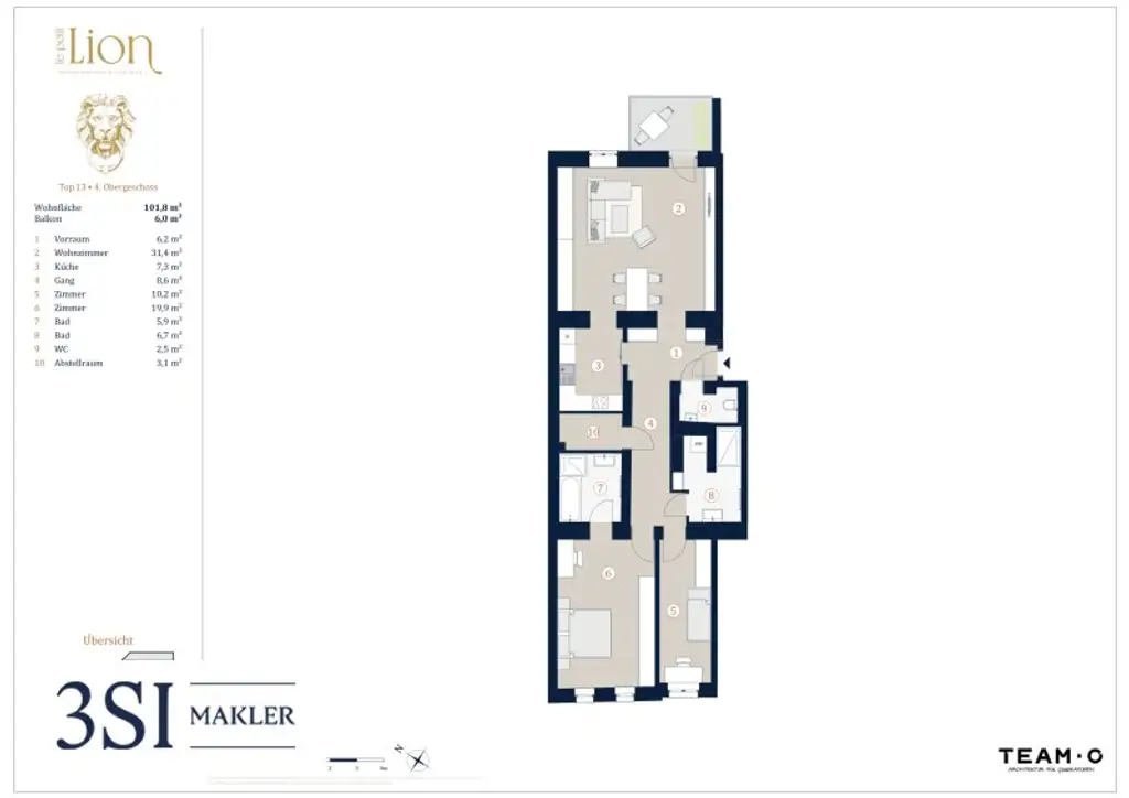 Altbau-Luxus: Hochwertig renoviert, zentral gelegen, stilvoll wohnen