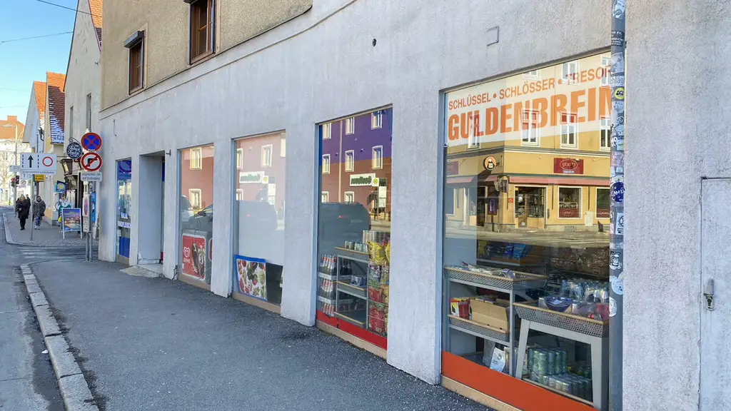 8020 Graz: günstiges, ebenerdiges Geschäftslokal mit Auslagenfront an Frequenzlage