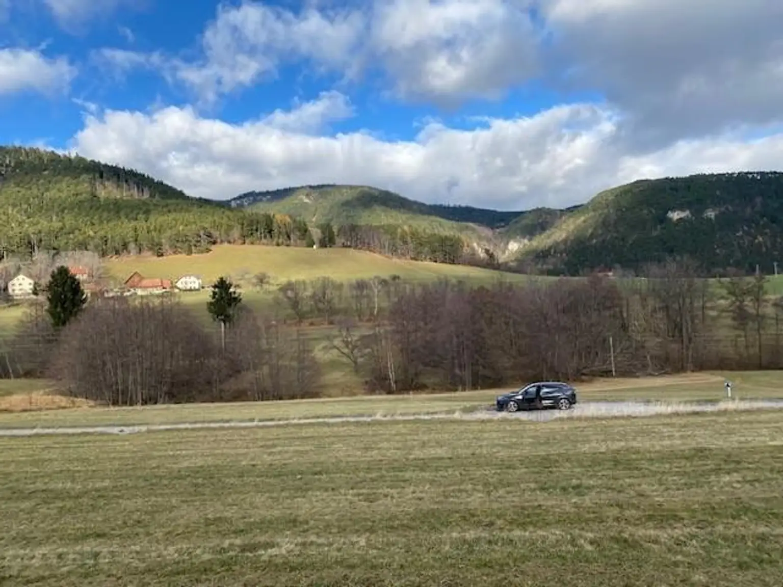 Ausblick und Zufahrt