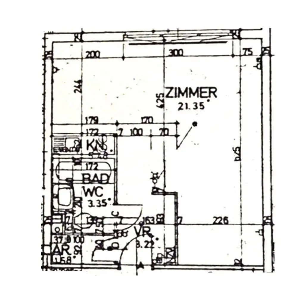 Top-sanierte 1-Zimmer-Wohnung in Hofruhelage