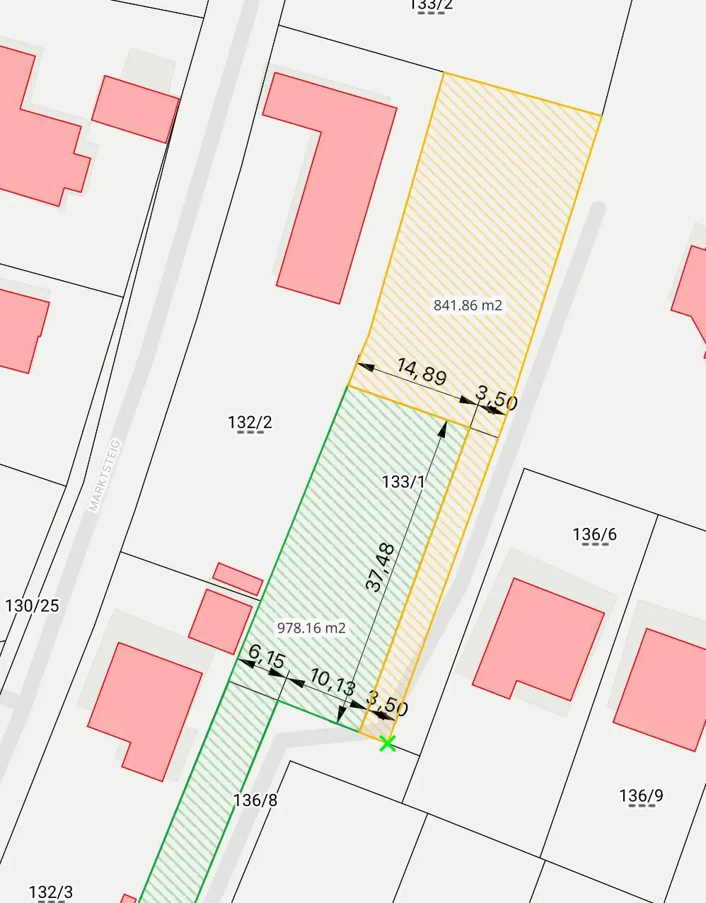 Ruhig gelegenes Grundstück mit Aussicht