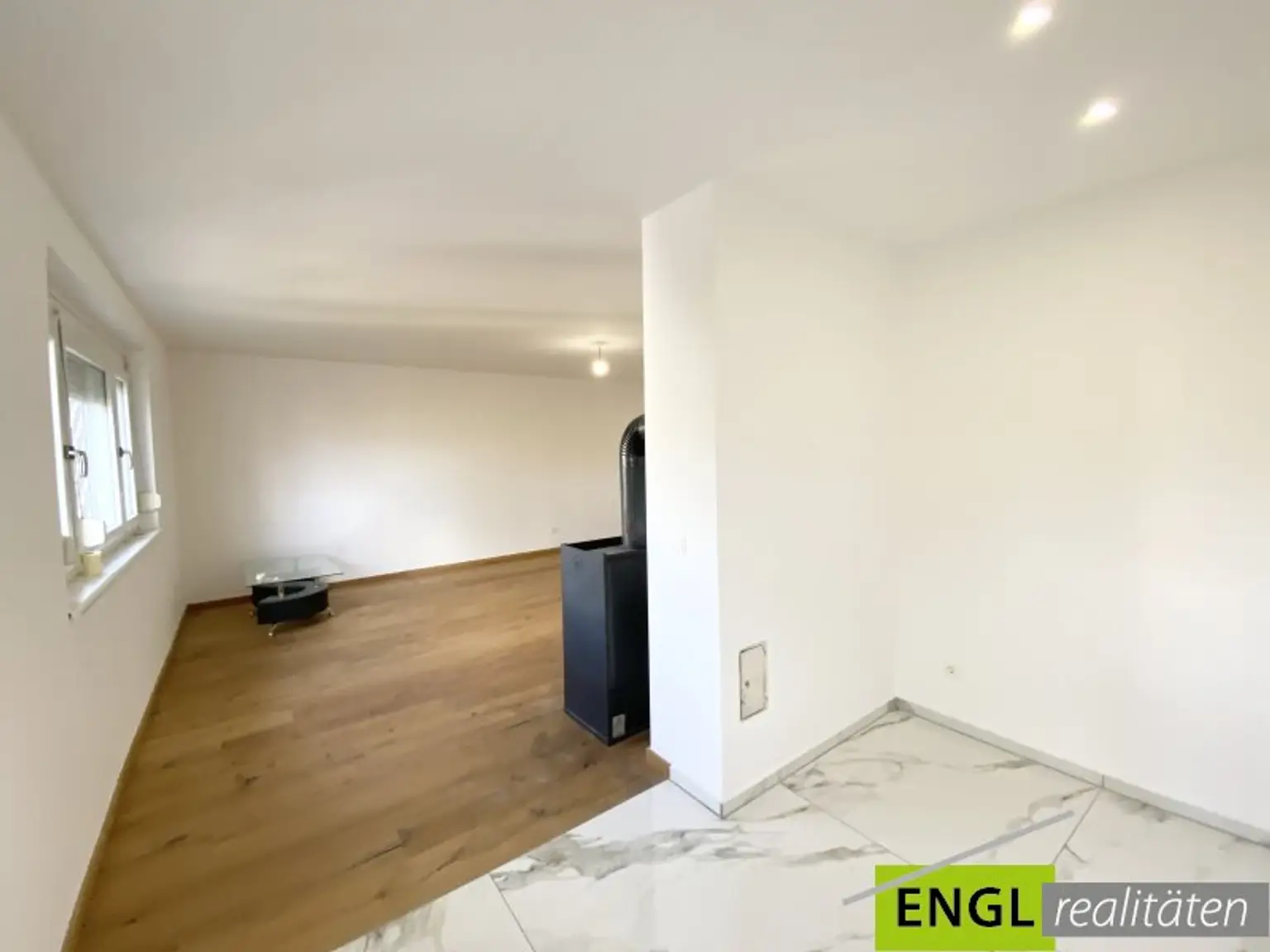 Blick von der Wohnküche