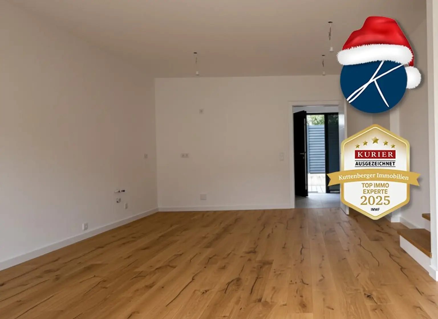 Küchenanschlüsse vorbereitet