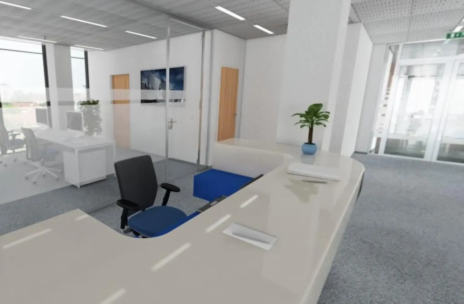 13. Stock im TWIN TOWER - ab sofort!! (Nettomiete exkl. MwSt)