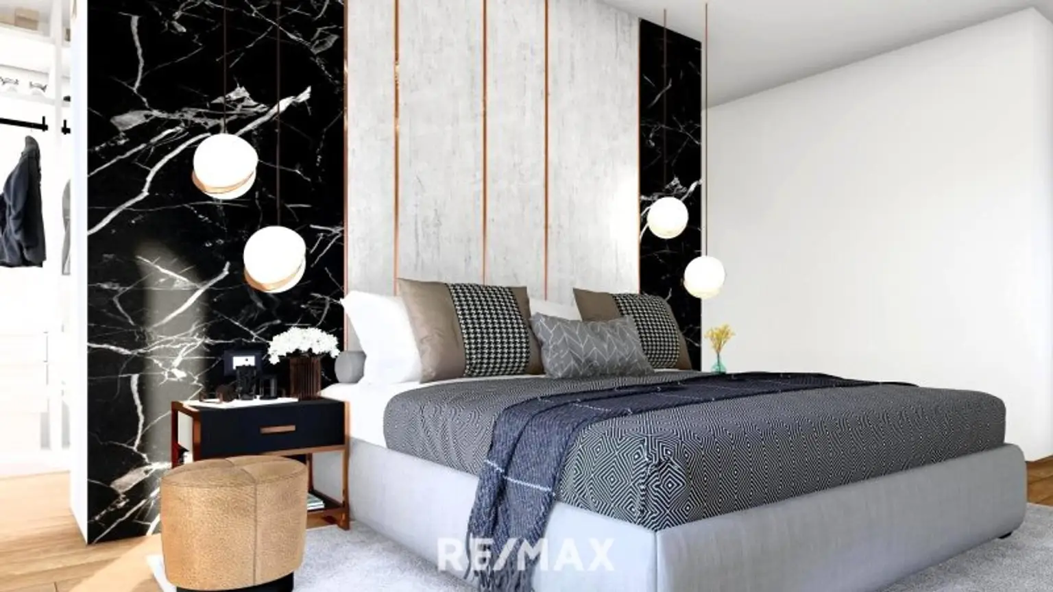 Visualisierung Schlafzimmer