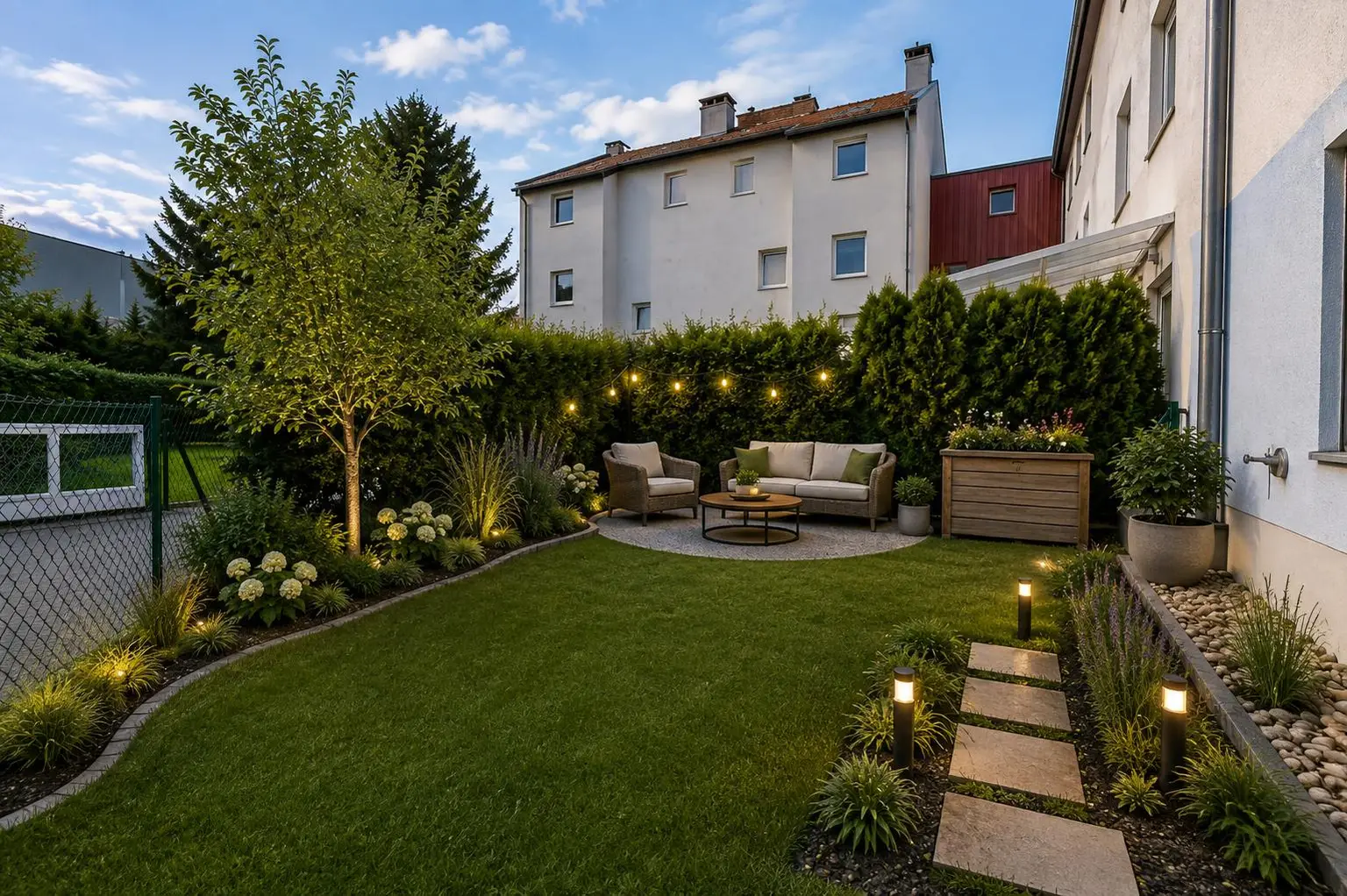 Bild 13, Garten 2, Gestaltungsvorschlag