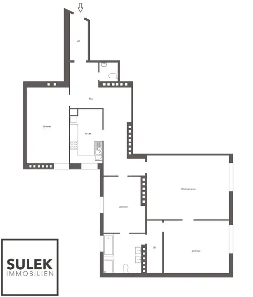 Großzügige 4-Zimmer-Wohnung am Brahmsplatz – Top-Lage im 4. Bezirk