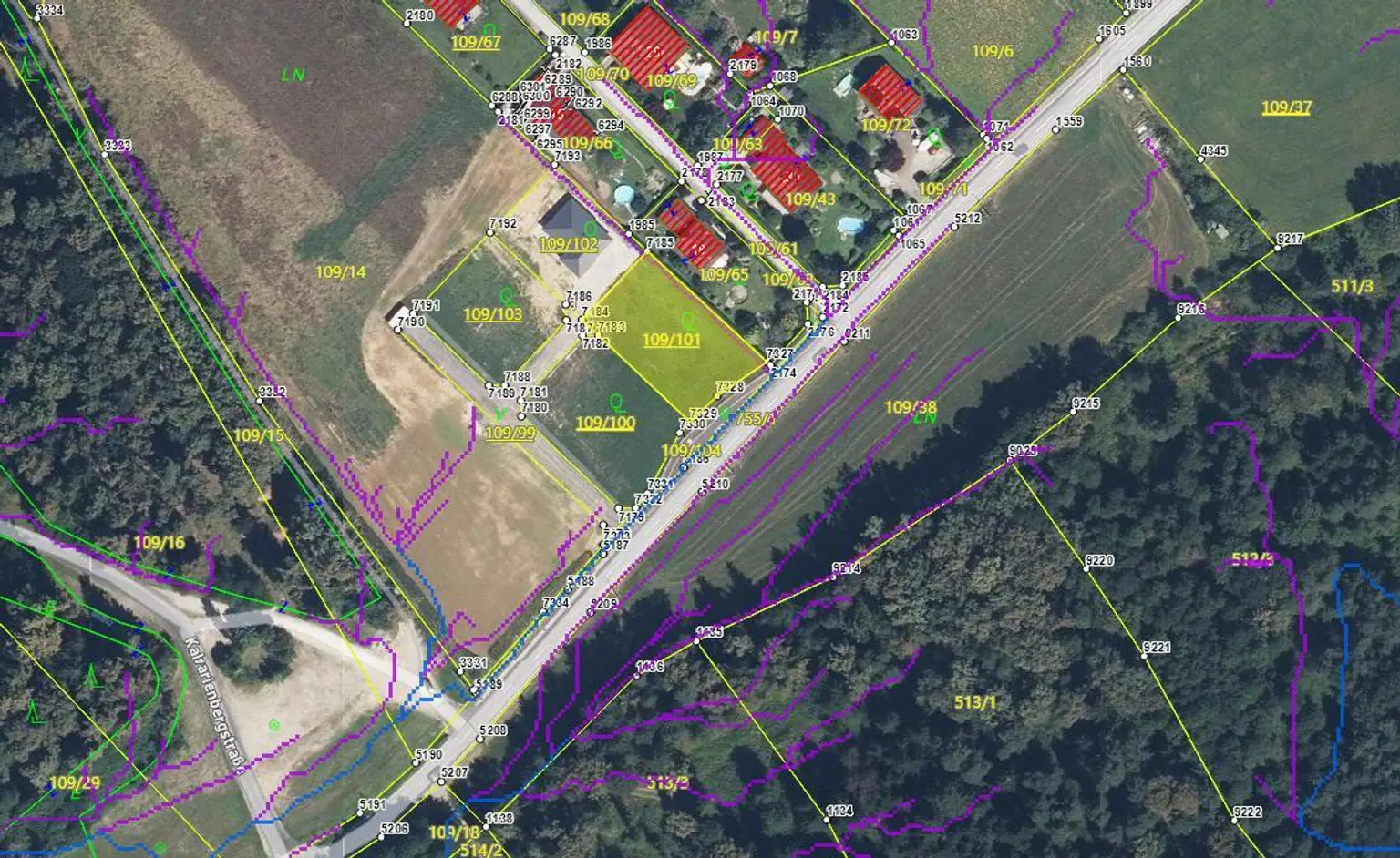 Gefahrenplan HQ30 HQ100