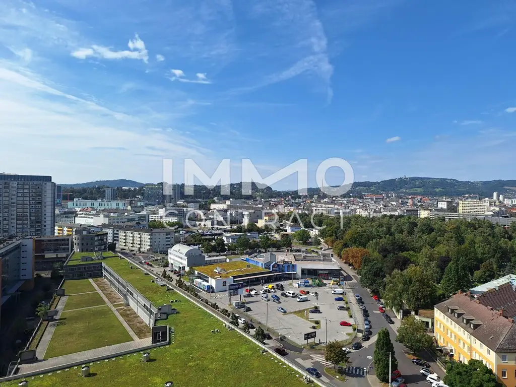 3-Zimmer Wohnung mit einzigartigem Blick auf Linz!