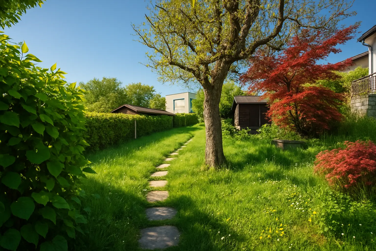 Blickrichtung Westen