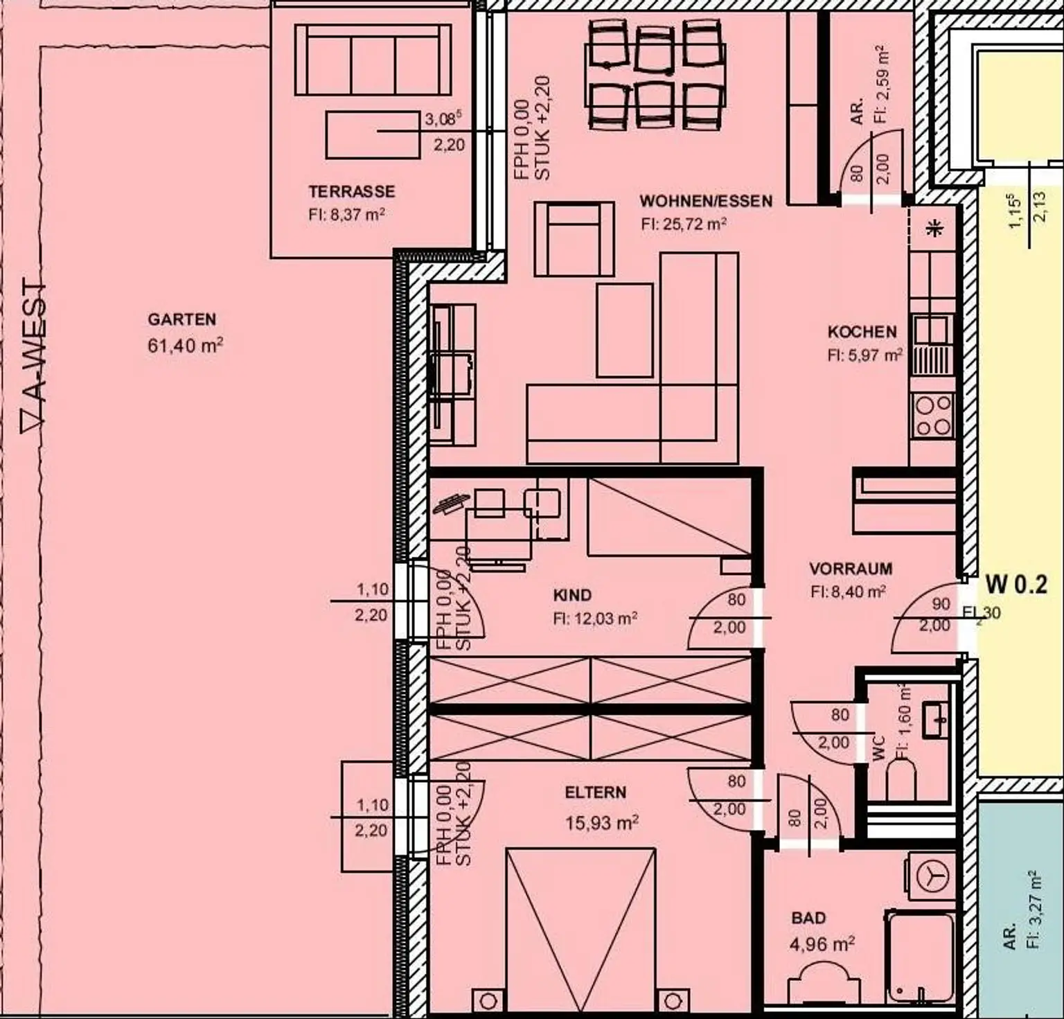 2.Bauabschnitt!!! Wohnpark Schladming Haus West TOP 0.2 - Hochwertige Neubauwohnung in Zentrumsnähe