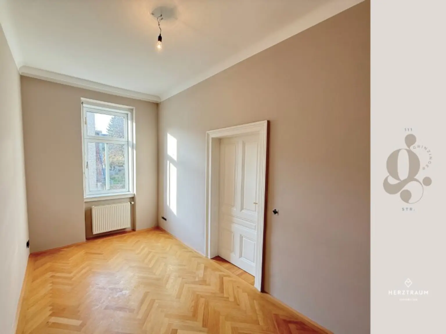 Wiener Altbaucharme mit Grünblick – Harmonische 64 m² Altbauwohnung im 19. Bezirk – PROVISIONSFREI