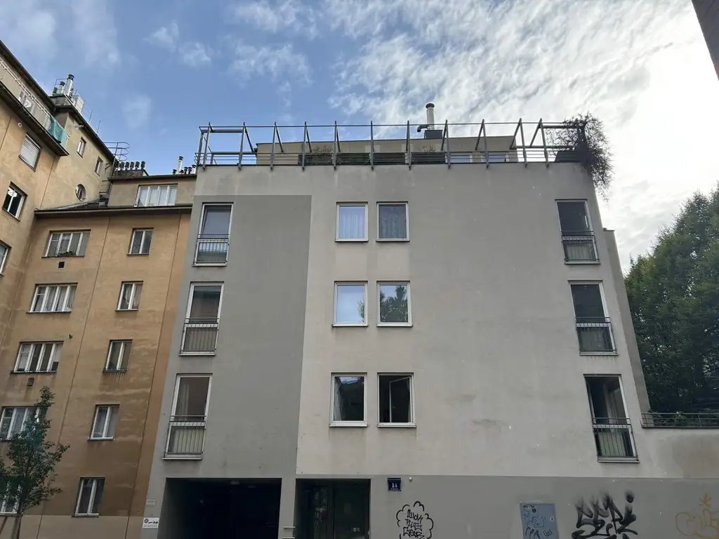 Wunderschöne 2-Zimmer-Wohnung mit herrlicher Terrasse - 
in guter Lage des 8. Bezirks!