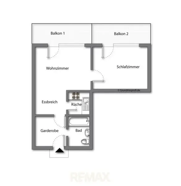 Grundrissplan