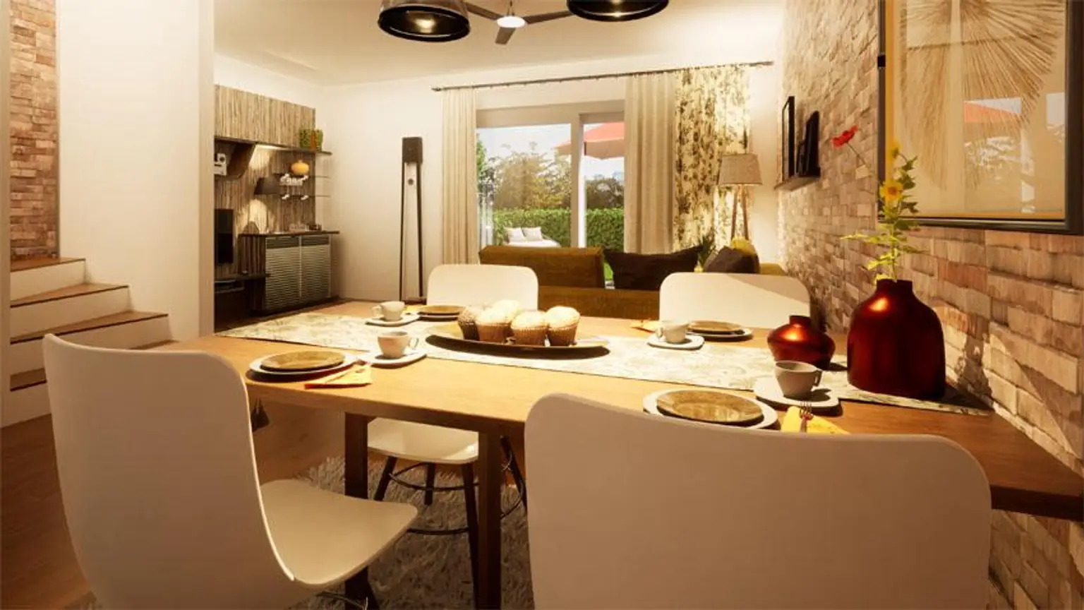 Provisionsfreies, ziegelmassives Reihenhaus mit 4 Zimmern, Keller, Terrasse, Eigengrund, Dachterrasse und Tiefgaragenplatz