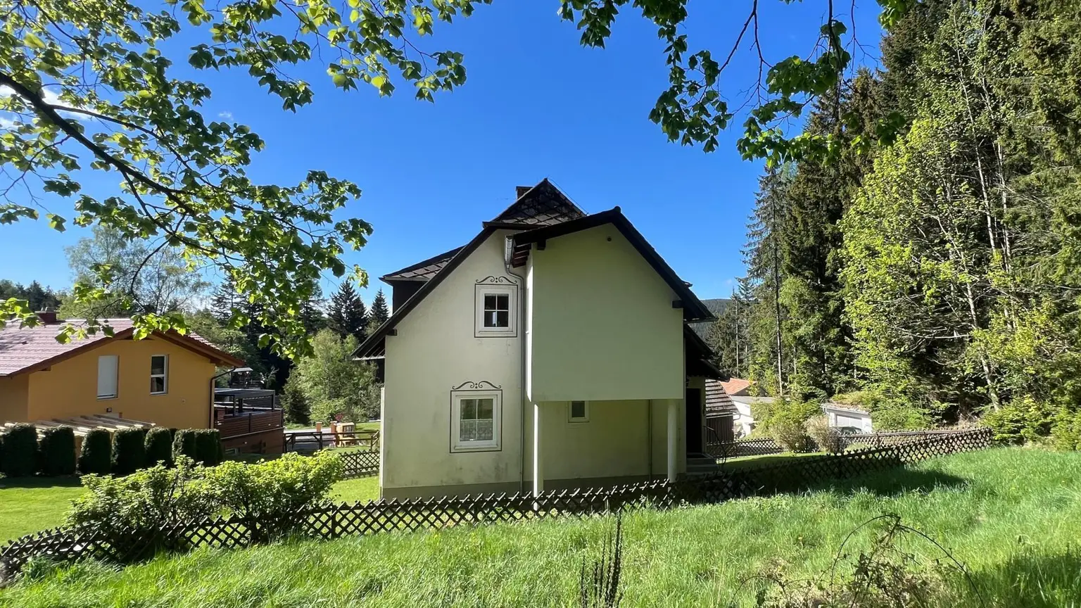 Ansicht des Hauses