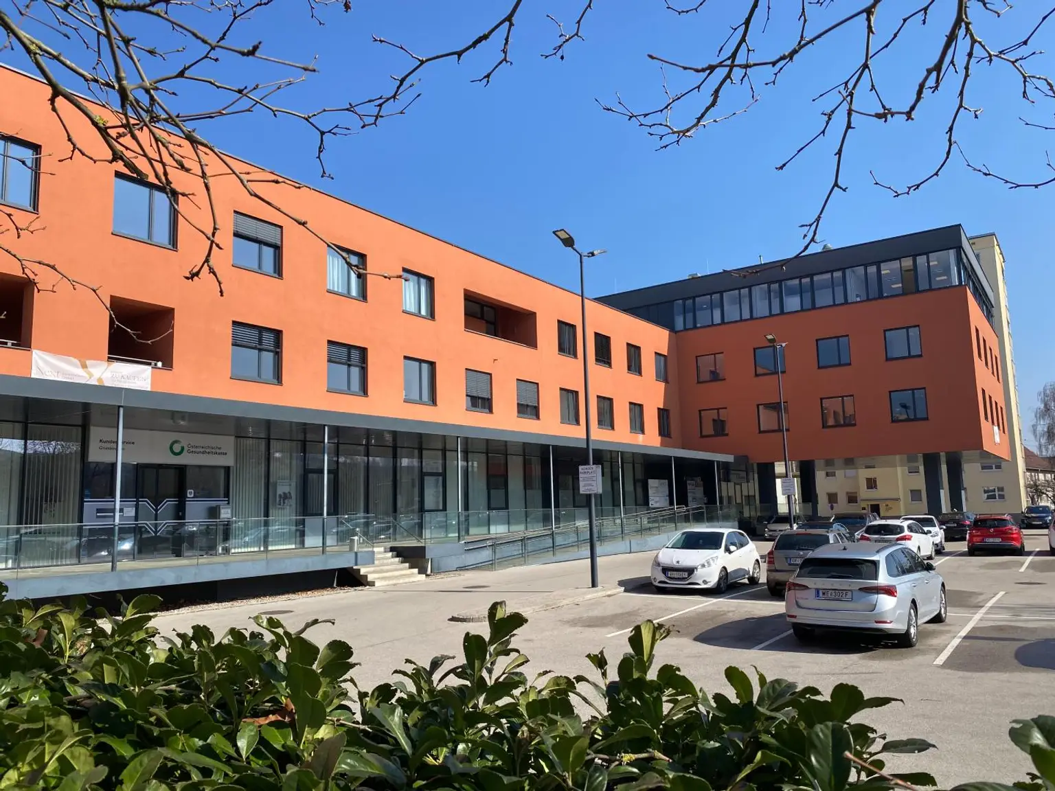 Trattnach Arkade GRI_Kundenparkplatz