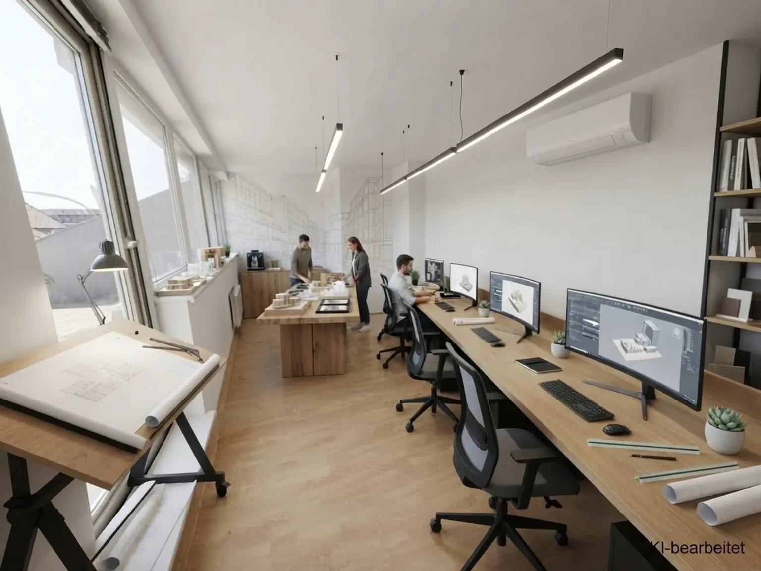 Licht, Raum & Flexibilität - ca. 68,40 m² Wohnung oder als Büro nutzbar mit 24,70 m² südostseitiger Terrasse