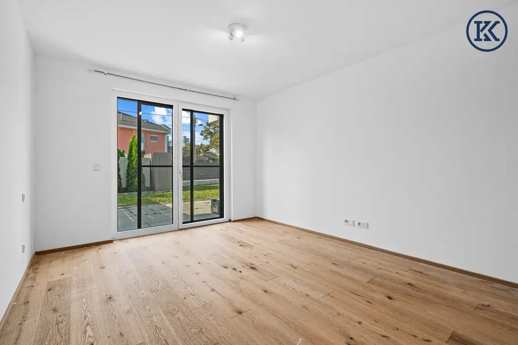 Traumhafte Gartenwohnung in Top-Lage nahe UNO City – Sofort beziehbar!