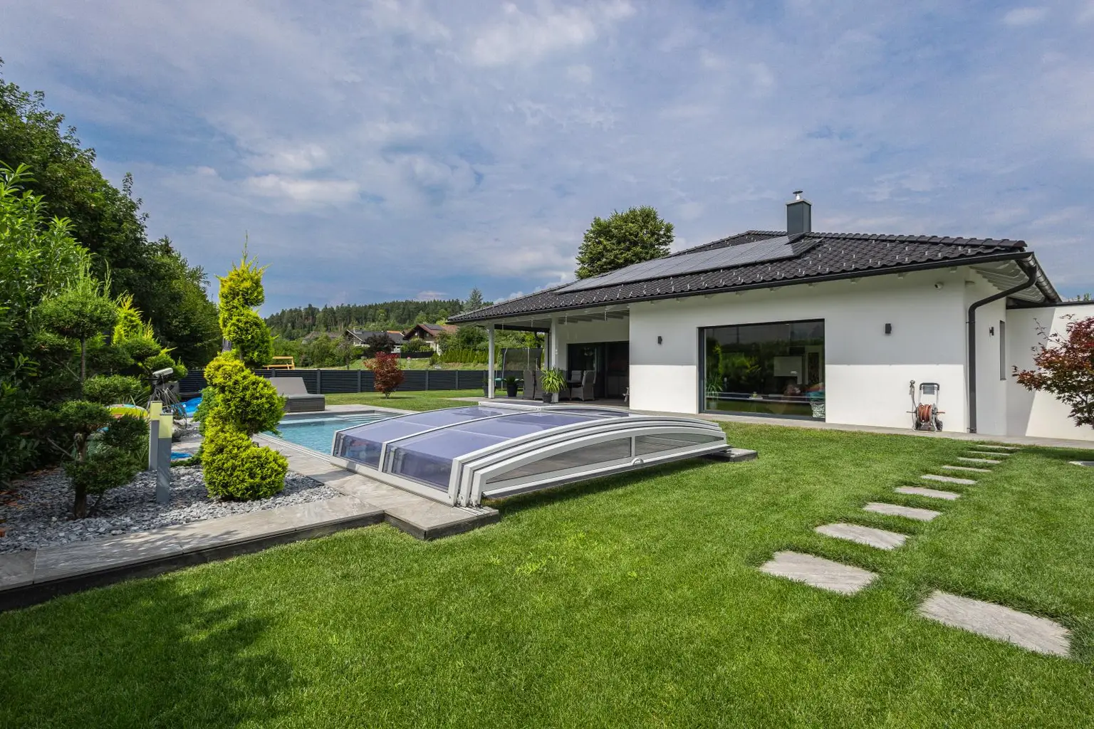Ansicht zum Haus