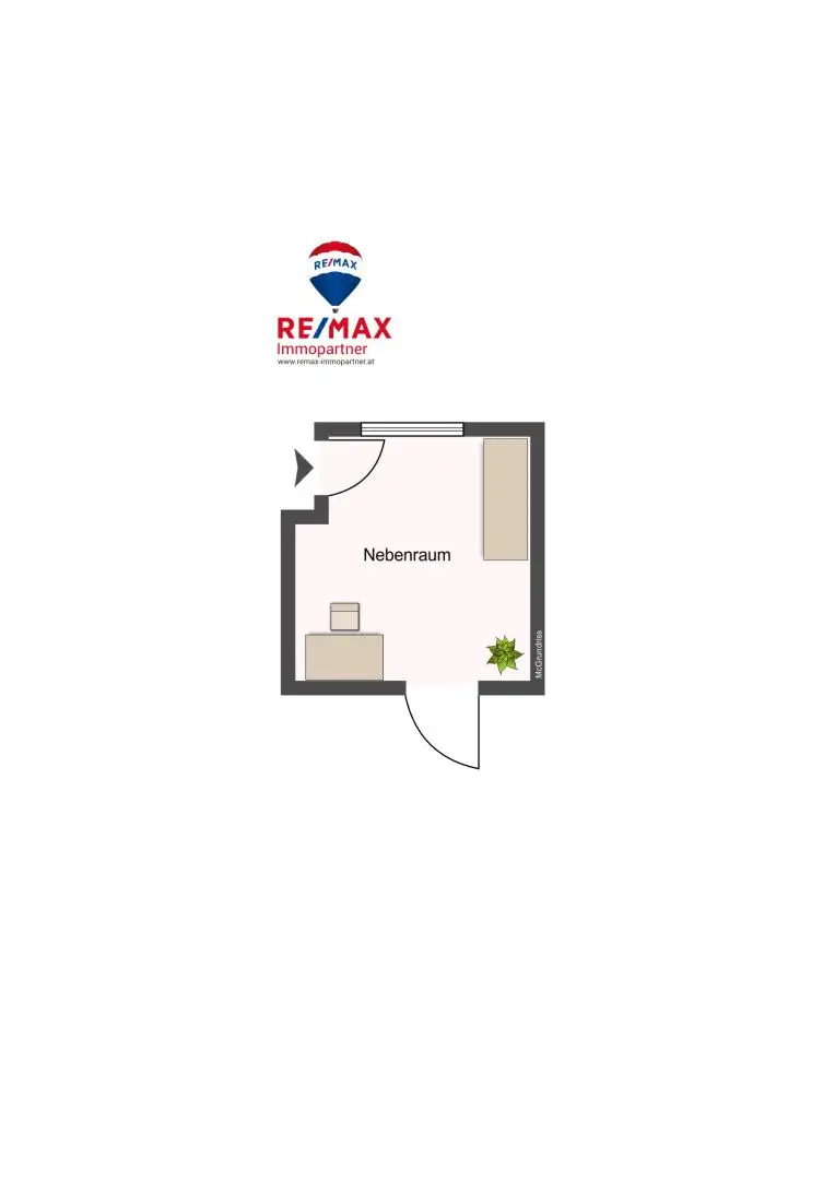 Grundrissplan (DG - Nebenhaus)