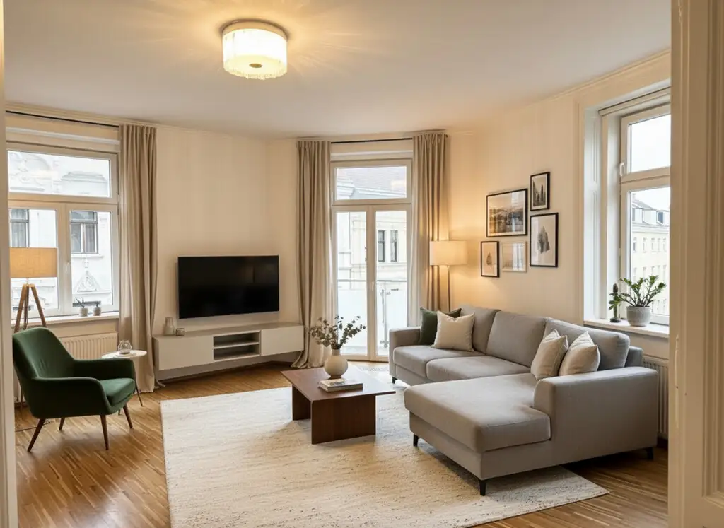 Leistbare Familienwohnung mit kleinem Balkon mitten im Grätzl