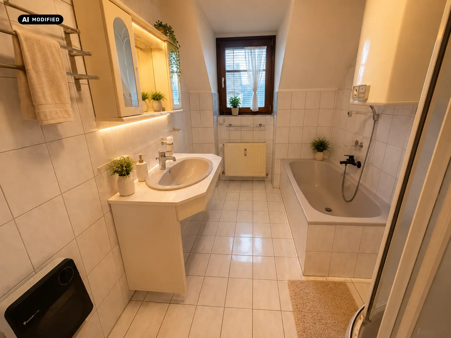KI-bearbeitet – Badezimmer