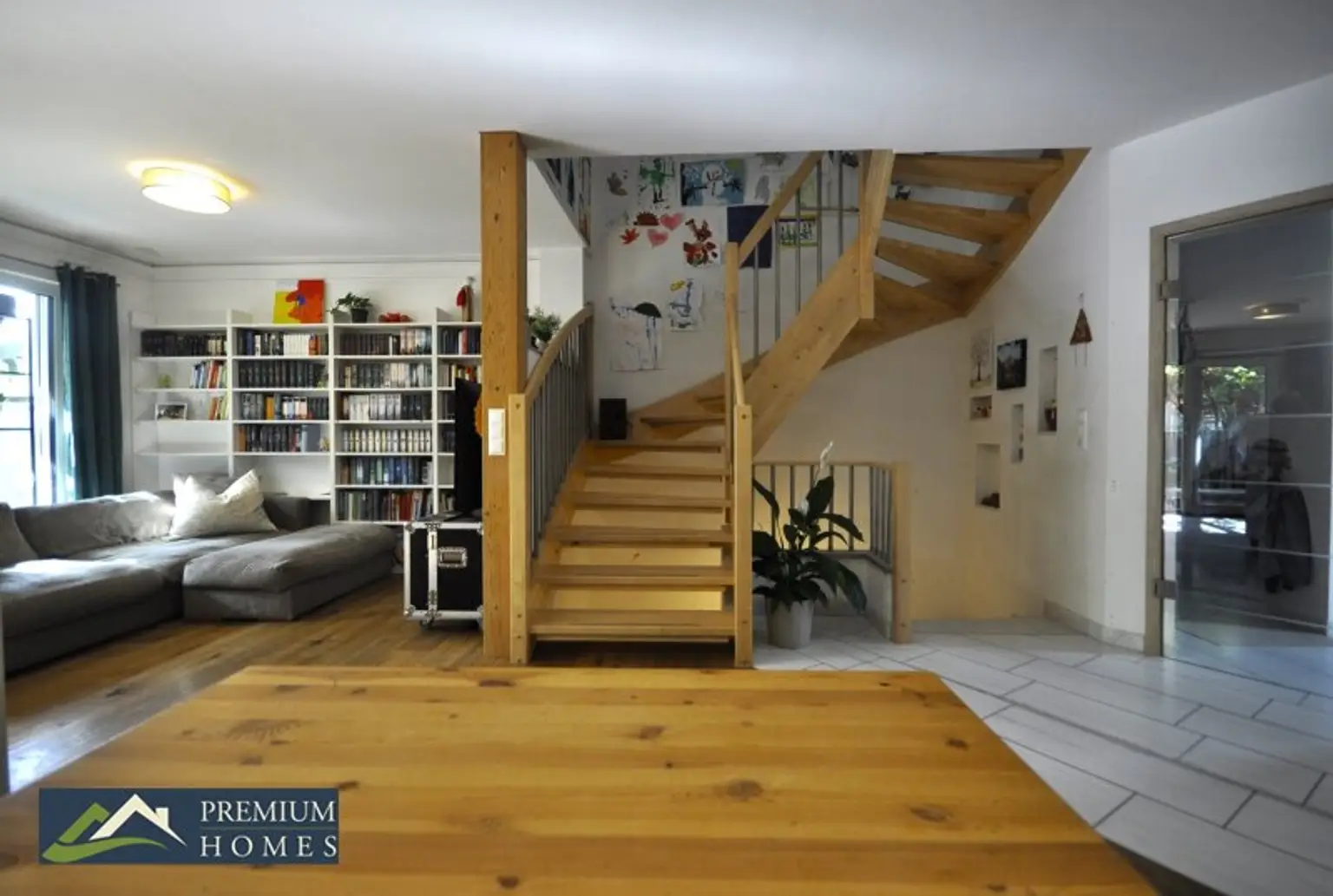 Reihenmittelhaus in Kramsach - Blick auf das Treppenhaus