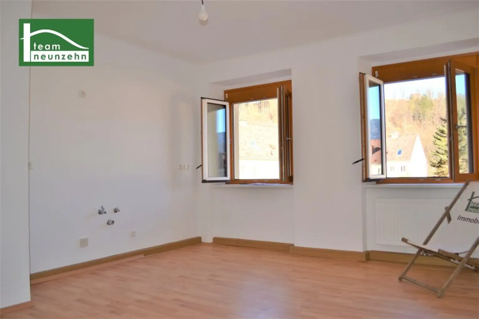 Unbefristete 4-Zimmer-Wohnung in absolut ruhiger Grünlage!