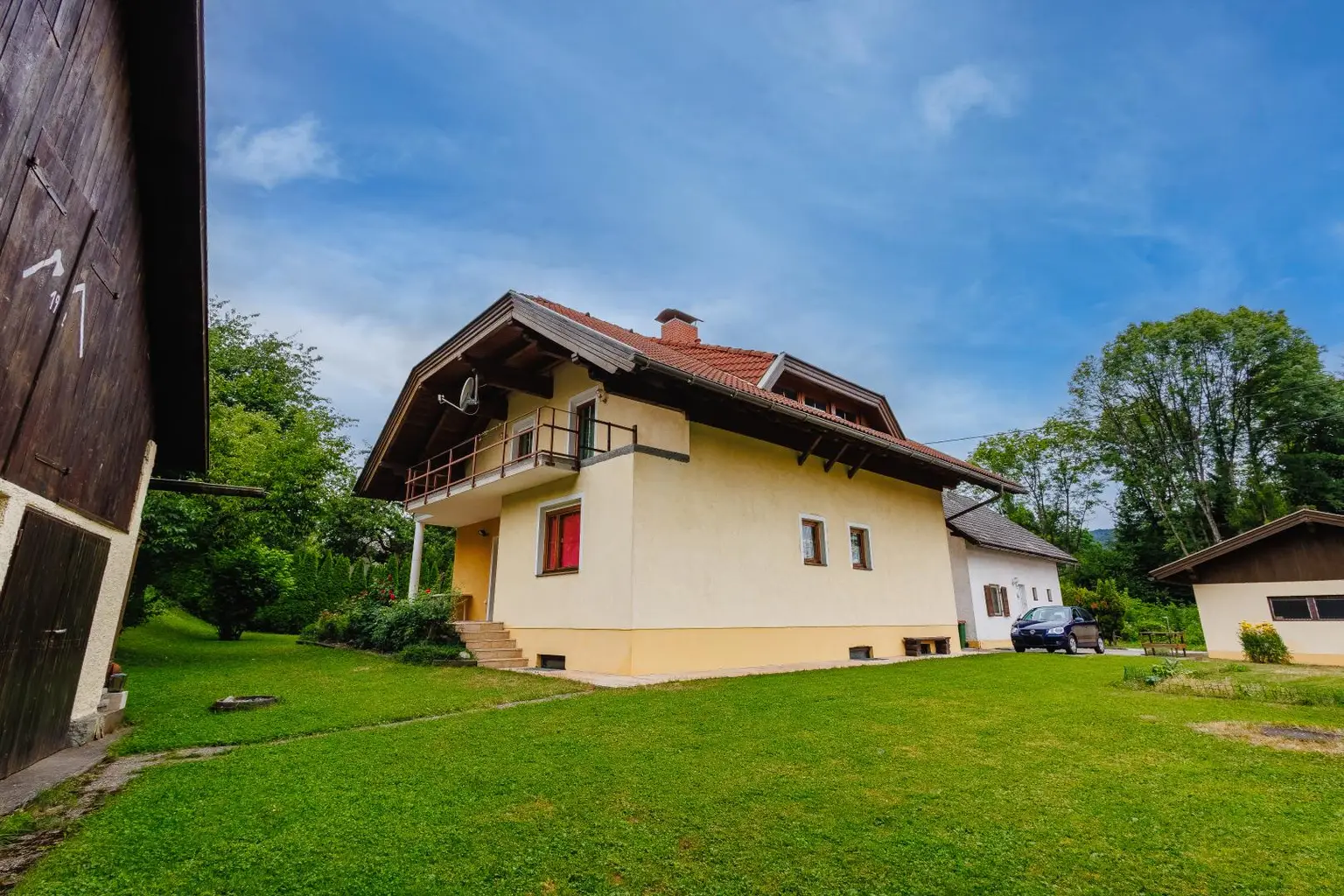 Einfamilienhaus in Grünlage, Stadtrand Villach